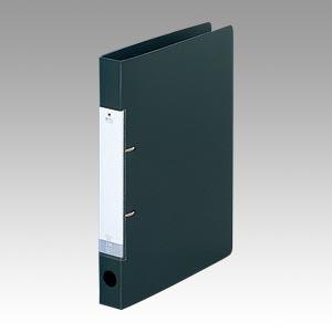 リヒトラブ Ｄリングファイル A4S 2穴 黒 G2220-24 1冊 | 