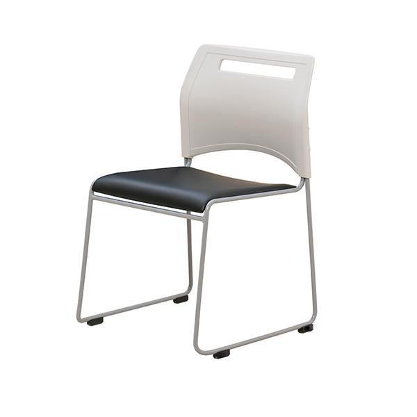 弘益 スフィーダミーティングチェア ブラック SFIDA(BK) 1脚 | 