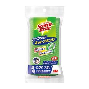 スリーエム ハイブリッドネットスポンジグリーン HBNT-75G 1個 | 