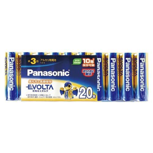 パナソニック エボルタ 単3 20個パック シュリンク LR6EJ/20SW 1Ｐ． | 