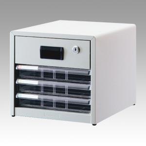 ナカバヤシ アバンテＶ2レターケース浅3段Ｘ鍵付1段 AL-R4 1台 | 