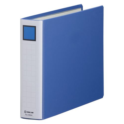 キングジム キングファイルＳＤＤE A4E 青 2484A 1冊 | 
