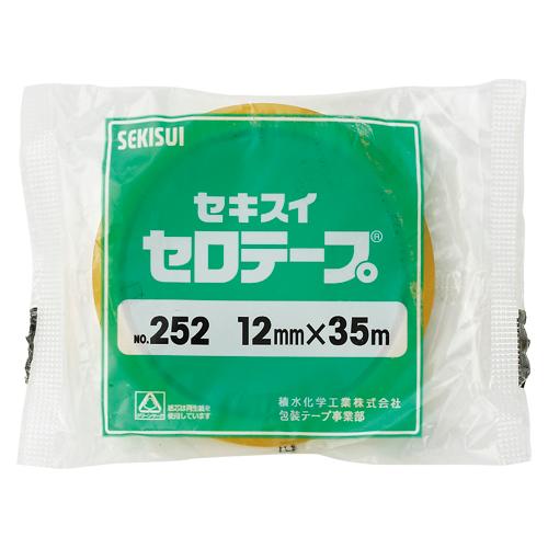 積水化学 セロテープ＃252Ｎ箱入12mm×35m C10BX01 1箱 |  | 01