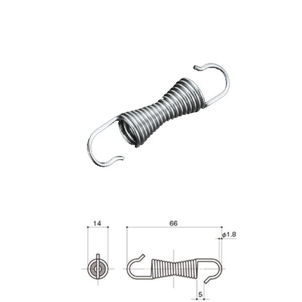 ふじわら アイオウル フックバネW SUS304 HW | 