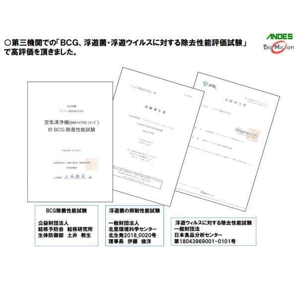 bio Micron 空気清浄機【動作確認済み】 2025年最新】アンデス電気 空気清浄機・イオン発生器の人気アイテム