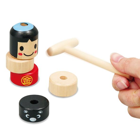 アーテック 金太郎だるま落し（木製玩具） 7699 |  | 01