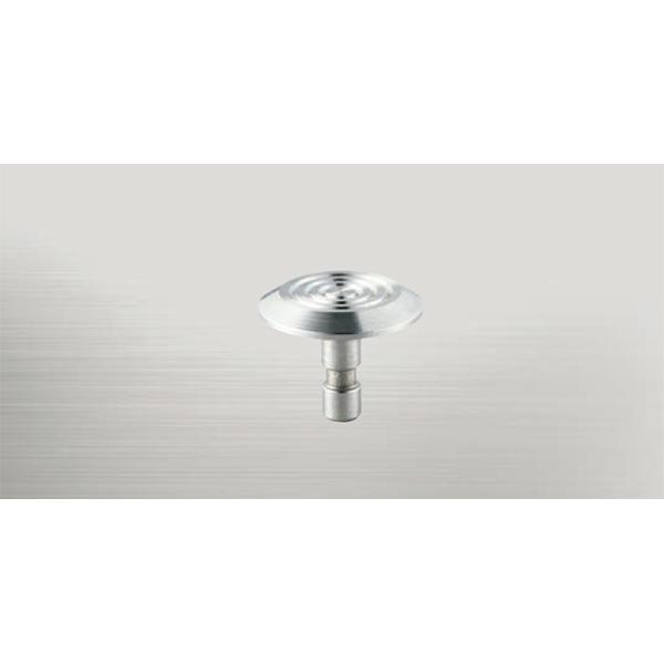 アシスト 床金物 リースマーク 境界標示鋲 ステンレス製（ライン入り） 埋込み式 20-6602 10個入 | 