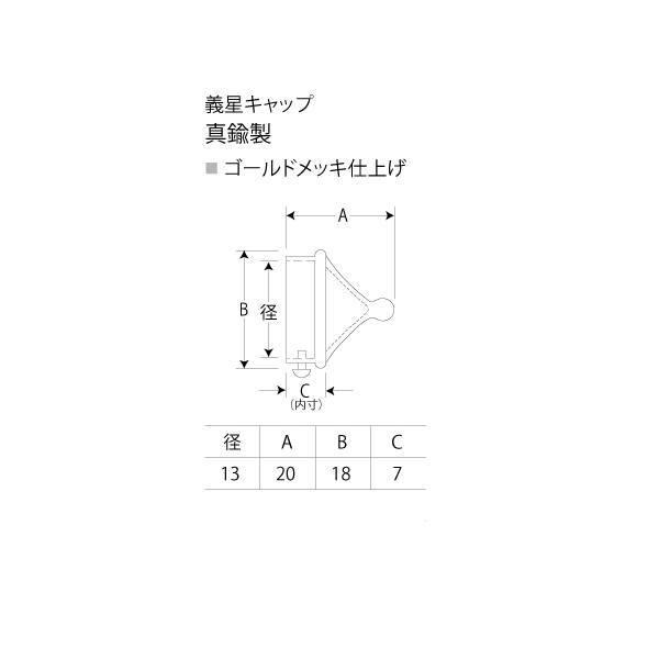 アシスト 真鍮 丁番サル受けセット 径13mm用 65-492SET |  | 02
