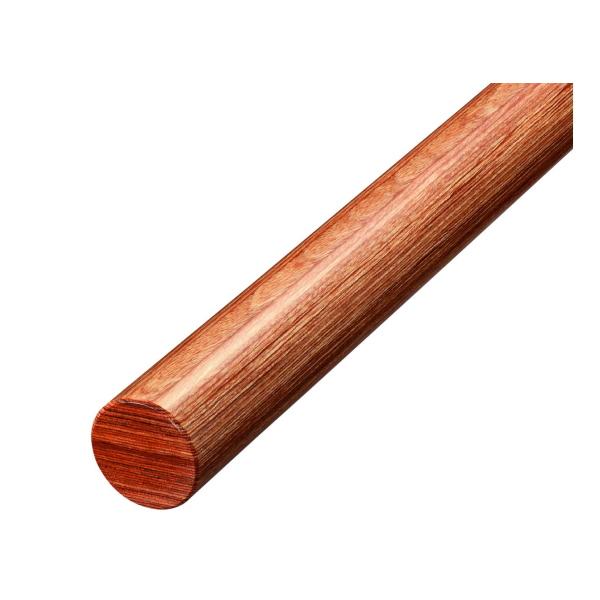 アシスト ハート バー 手すり 66-2000(BR) ウッドブラウン 積層材 φ32×2000mm | 