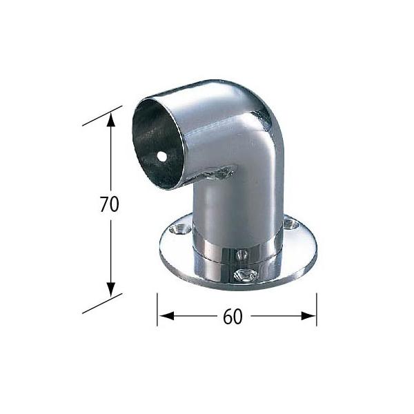 アシスト ハート・ブラケット（エンド） 66-866 φ32mm |  | 01