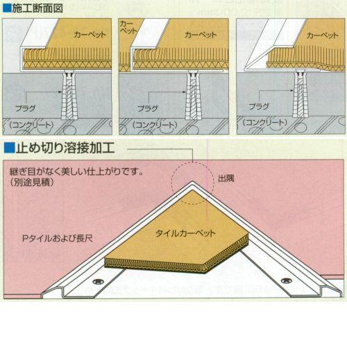 アシスト カーペット目地 ステンレス製 20-302 穴有 1m単価 |  | 01