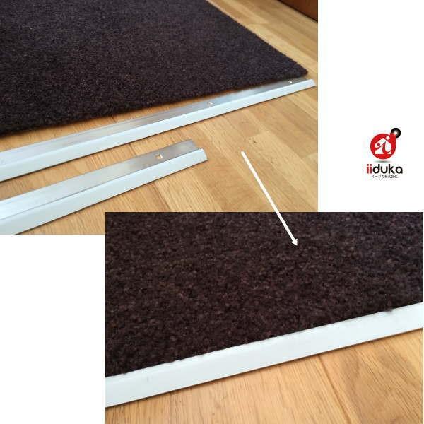 アシスト カーペット目地 ステンレス製 20-306 穴有 2m |  | 02