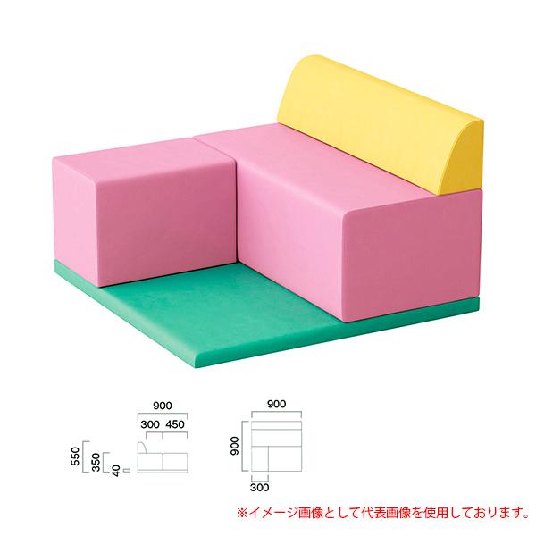 クレス キッズ向けサークルベンチ PIKI R ソファR＋マットの通販
