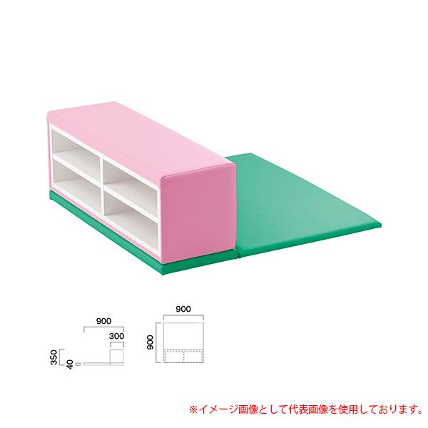 クレス キッズ向け倶楽部涼み台 PIKI SSB シューズボックス席＋引っ敷き 受付、応接家具-応接ソファ-家具、インテリア
