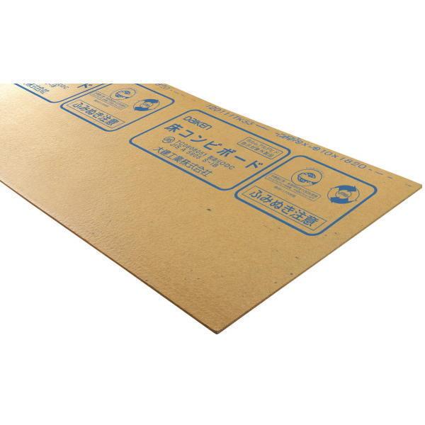 DAIKEN 床下地材 床コンビボード 9mm厚 910×1，820mm （6枚入り）