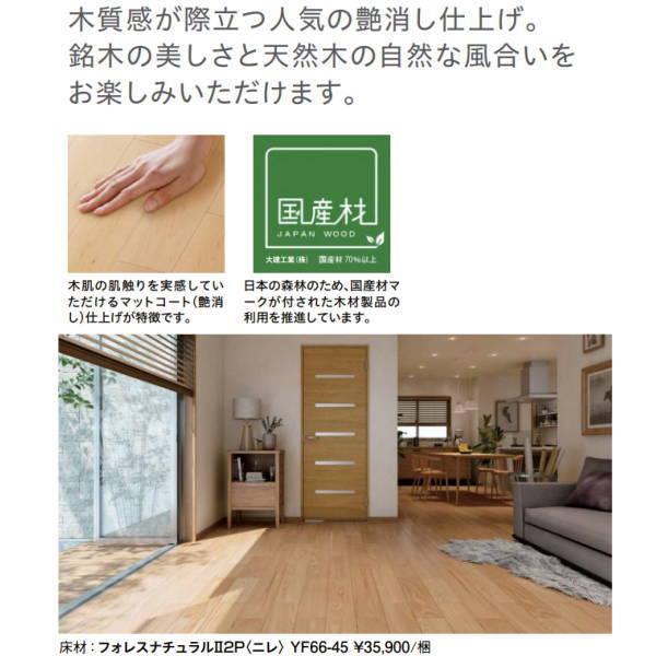 DAIKEN フローリング フォレスナチュラル（2） 2P 12mm厚 303×1,818mm