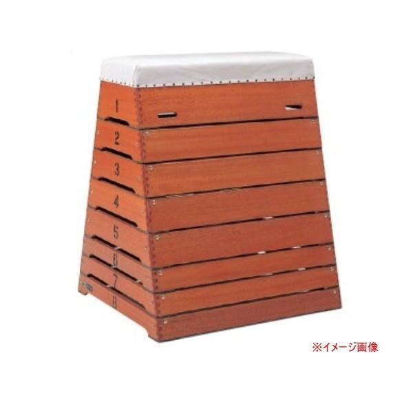 ダンノ とび箱小型6段L （頭部巾35×下部巾70）×奥行80×高さ80cm D-4503