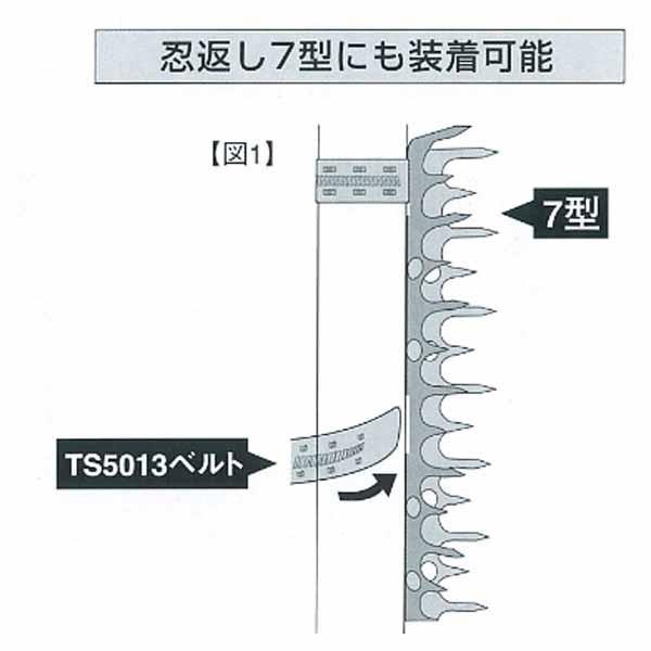エイト ベルト式忍び返し ステンレス製 60〜113mm対応用 TS5013 |  | 05