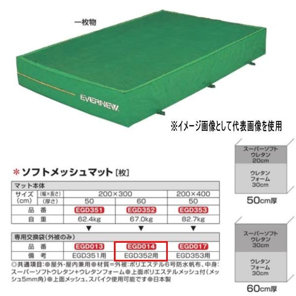 エバニュー エバーメッシュマット EGD004／EGD352用専用交換袋（外被のみ） EGD014 | EVERNEW | 01
