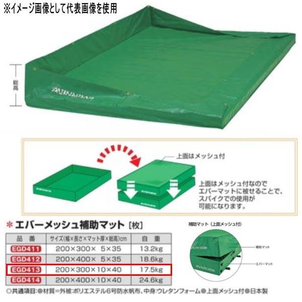 エバニュー エバーメッシュ補助マット EGD413 幅200×長さ300×マット厚10×総高40cm