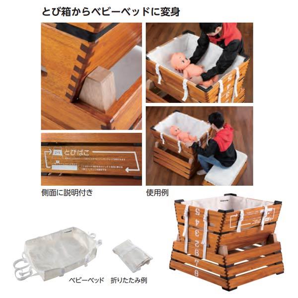 エバニュー トランスフォームとび箱 NESTBOX 下幅80（上幅35）×奥行80×高さ100cm EKF550 1台の画像