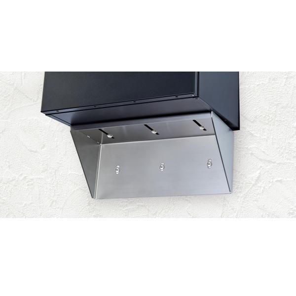 福彫 宅配ポスト バルト専用補助台座 壁面取付用 OP-PBR | 