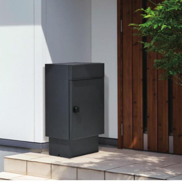 福彫 宅配ポスト ベレーナ 据え置きタイプ ダークグレー PBL-DGRS |  | 03