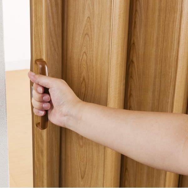 木目調アコーディオンドア ミディアムウッド 幅150 高さ211 230cm L5585 Fn L5585 イーヅカ 通販 Yahoo ショッピング