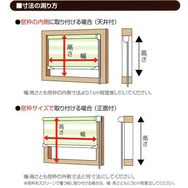 フルネス 調光ロールスクリーン ゼブライト スリム 幅25〜60cm 高さ101〜150cm_5