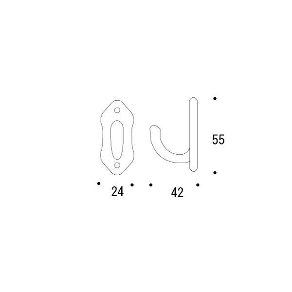 ゴーリキアイランド フック ０１０ ＢＫ 610936 |  | 01