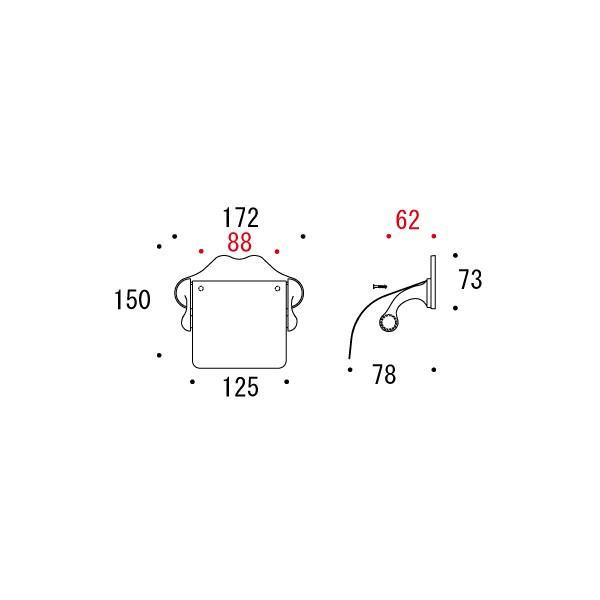 ゴーリキアイランド ペーパーホルダー TPH 2 CR 640016 |  | 01