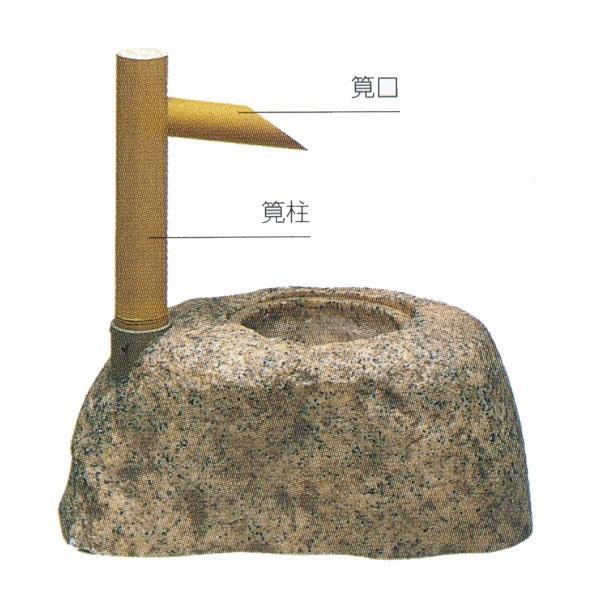 グローベン 小型つくばいセット（循環式） A60CZ117SE/A60CZ117SW W300×H500×D440mm 約5.5kg FRP製