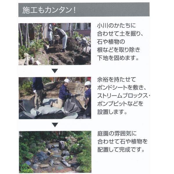 グローベン ナチュラルストリームガーデン ストリームキット ミドルサイズキット C50STR050 |  | 02