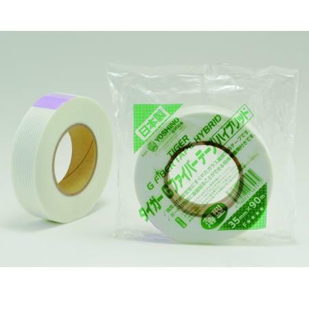 ファイバーテープ ハイブリッド 35mm×90m 0.13mm厚 : イーヅカ - 通販