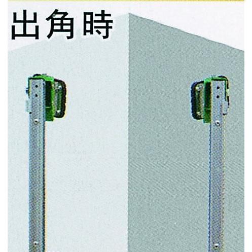 アルインコ 脚伸縮式 2連はしご ANE-34FX（つっぱ朗付き）_2