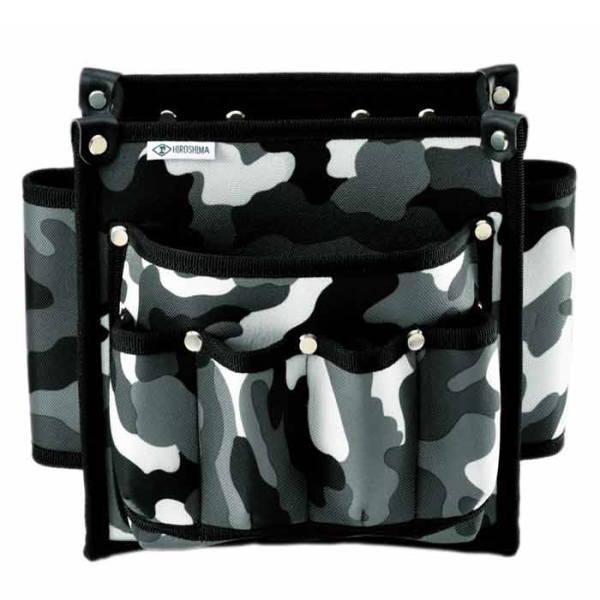 広島 ミリタリーホワイト 腰袋 200 巾200×高220×奥行80mm 773-23 | 