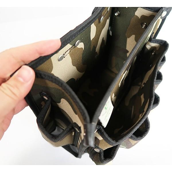 広島 プロユース ミリタリー腰袋 250 巾250×高240×奥行80mm 774-41 |  | 01