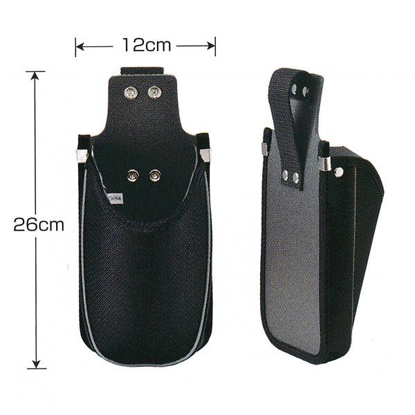 広島 プロユース サンダー入れ 腰袋 ブラック2 775-24 | 