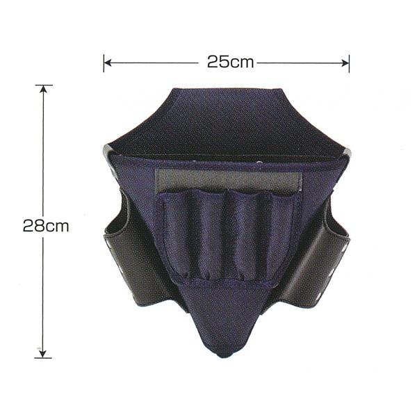 広島 プロユース 地ベラ腰袋 ブルー 775-43 | 