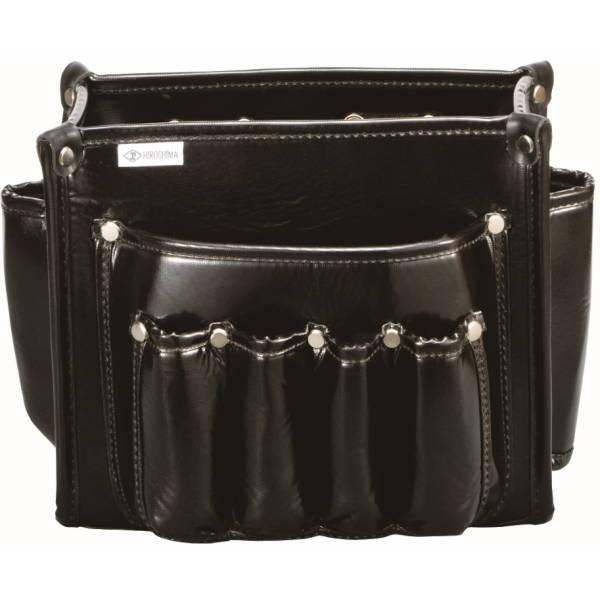 広島 プロユース EVA腰袋 艶ブラック 250 775-60 | 