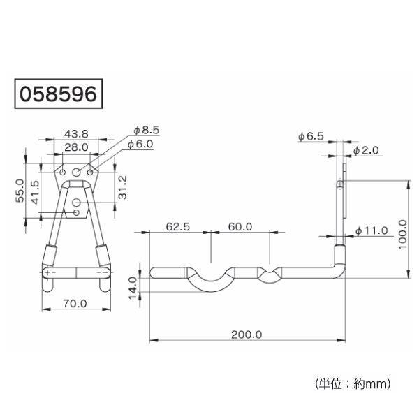 ハイロジック ツールパイプフック Lサイズ 1個入 58596 |  | 01