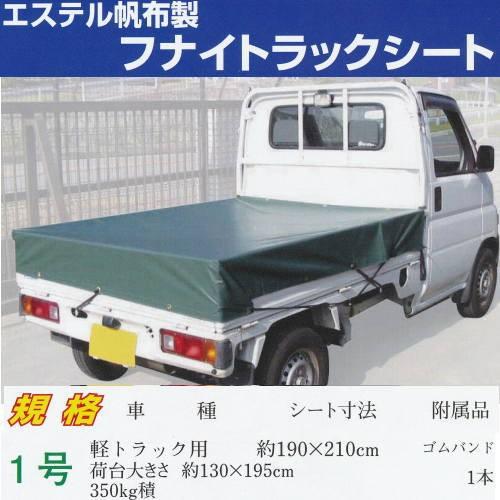 フナイトラックシート エステル帆布製 軽トラック用 約190 210cm 1号 ゴムバンド付 Hunai Tracks1 イーヅカ 通販 Yahoo ショッピング