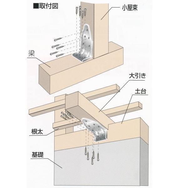 アイテック コーナーサポート 木造住宅耐震金物 CS-155 50個 |  | 02
