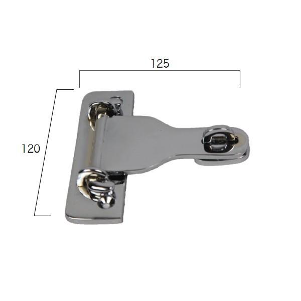 ジャービス商事 打掛錠ステンレスL 18828 | 