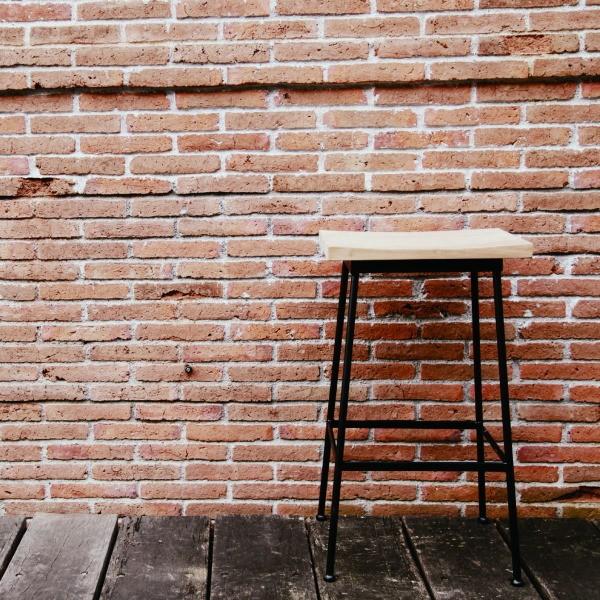 ジャービス商事 アイアンウッドハイチェア W400×Ｈ700×D300 34261 |  | 01