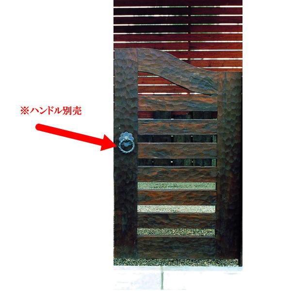 ジャービス商事 ウッド門扉 扇2型 本体 0612 35264 1つ | 