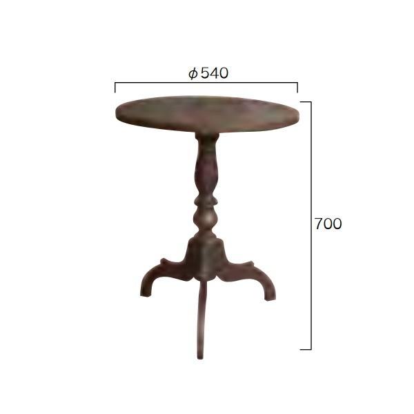 ジャービス商事 クナップ丸テーブル φ540×H700 35804 | 