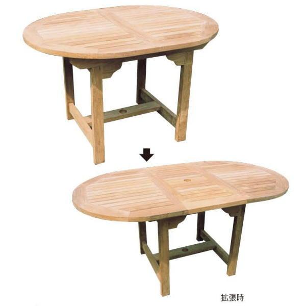 ジャービス商事 EXTENSION TABLE エクステンションテーブル チーク 無塗装 36337 1台 |  | 01