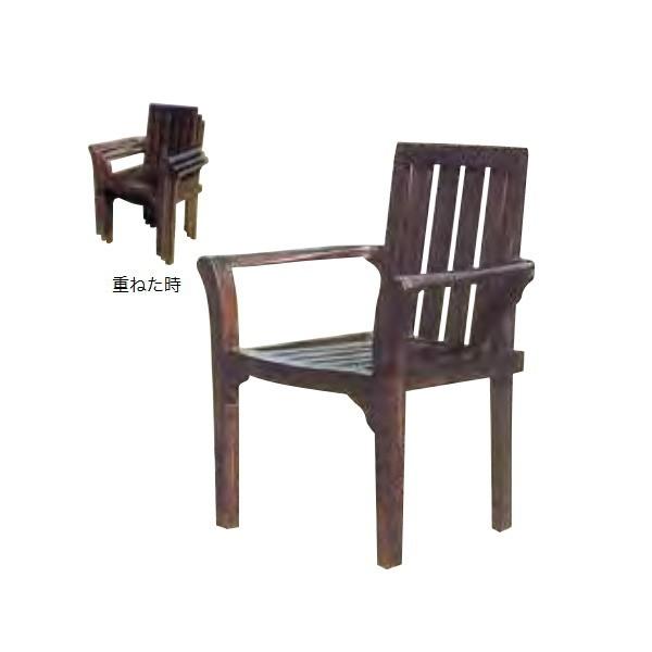 ジャービス商事 ポピュラースタッキングチェア W630×H830×D550×SH410 36705 | 