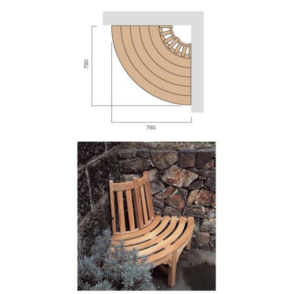 ジャービス商事 ラウンドベンチ90 36714 |  | 01